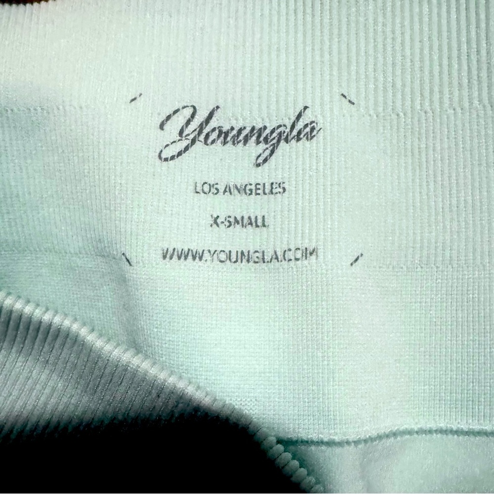YoungLA Women's Aqua Shorts - Picture 3 of 3
